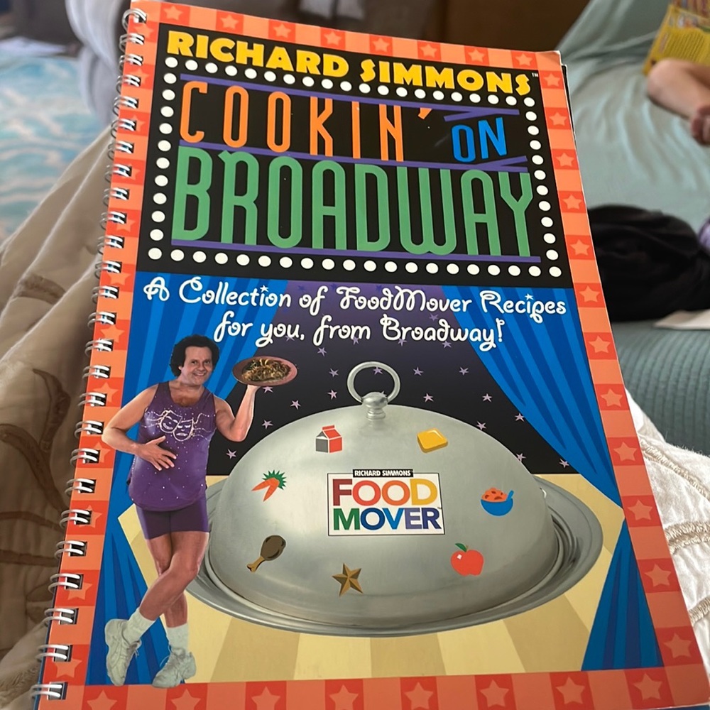 Richard Simmons Cookin on Broadway Cookbook